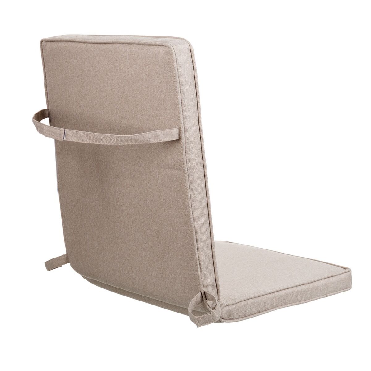 Stoelkussen Beige 123 x 48 x 4 cm